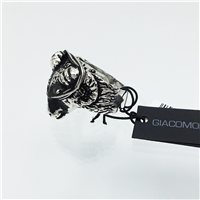 Anello Giacomo Burroni Uomo in Argento R_0089 - R_0089